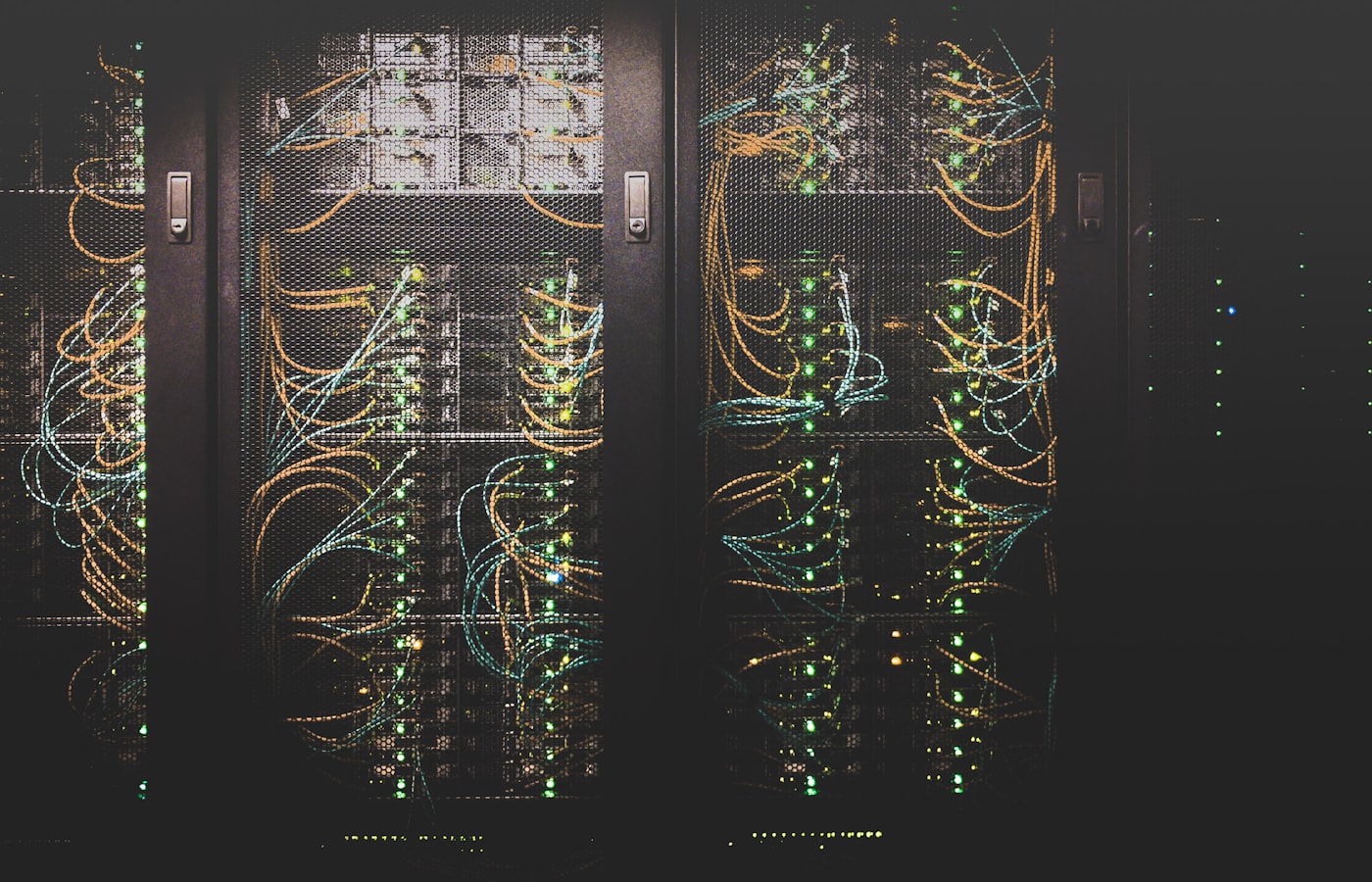 Network cabinet and server equipment in a small IT room